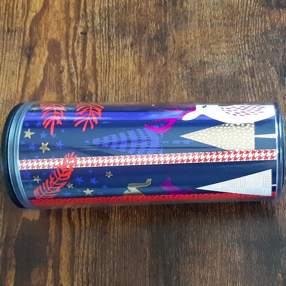 Starbucks Christmas 2017 To Go Travel Cup Deer Swan Holiday Hot Cold 16 … - Picture 3 of 9